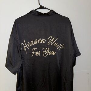 Forever 21 “silk type” button up